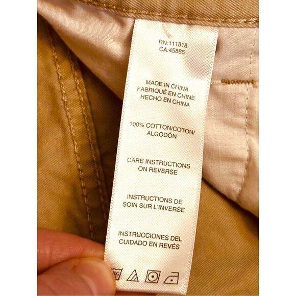 Michael By Michael Kors Men’s Size 36/32 Tailored Fit Khaki Pants • Relaxed - Picture 13 of 14